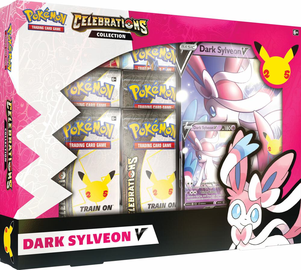 Pokemon Celebrations Dark Sylveon V Collection Box