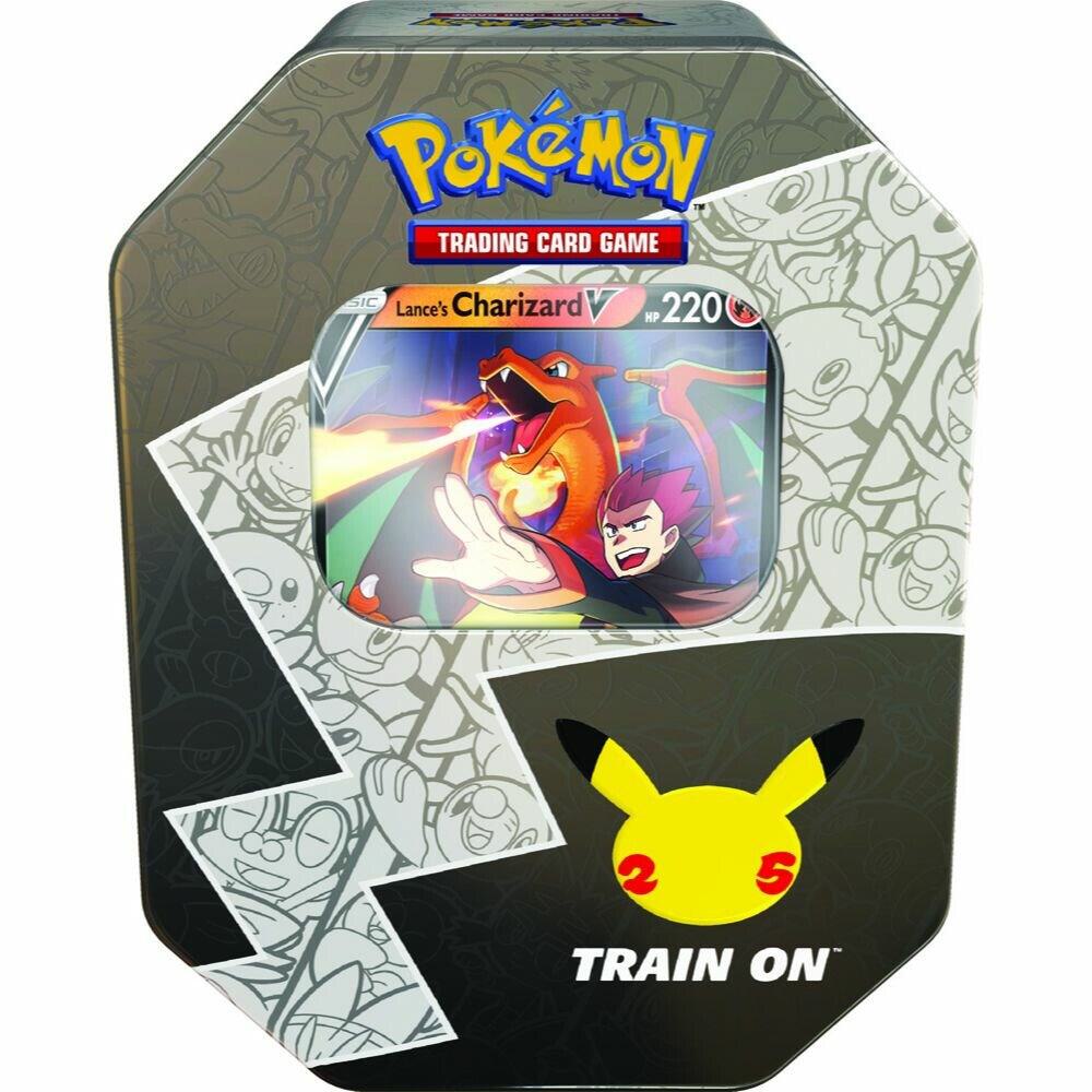 Pokemon Celebrations Lance's Charizard Tin