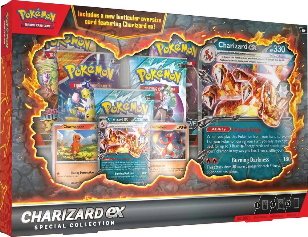 Pokemon Charizard ex Special Collection Box X Slab Battle(Battle4Slab)