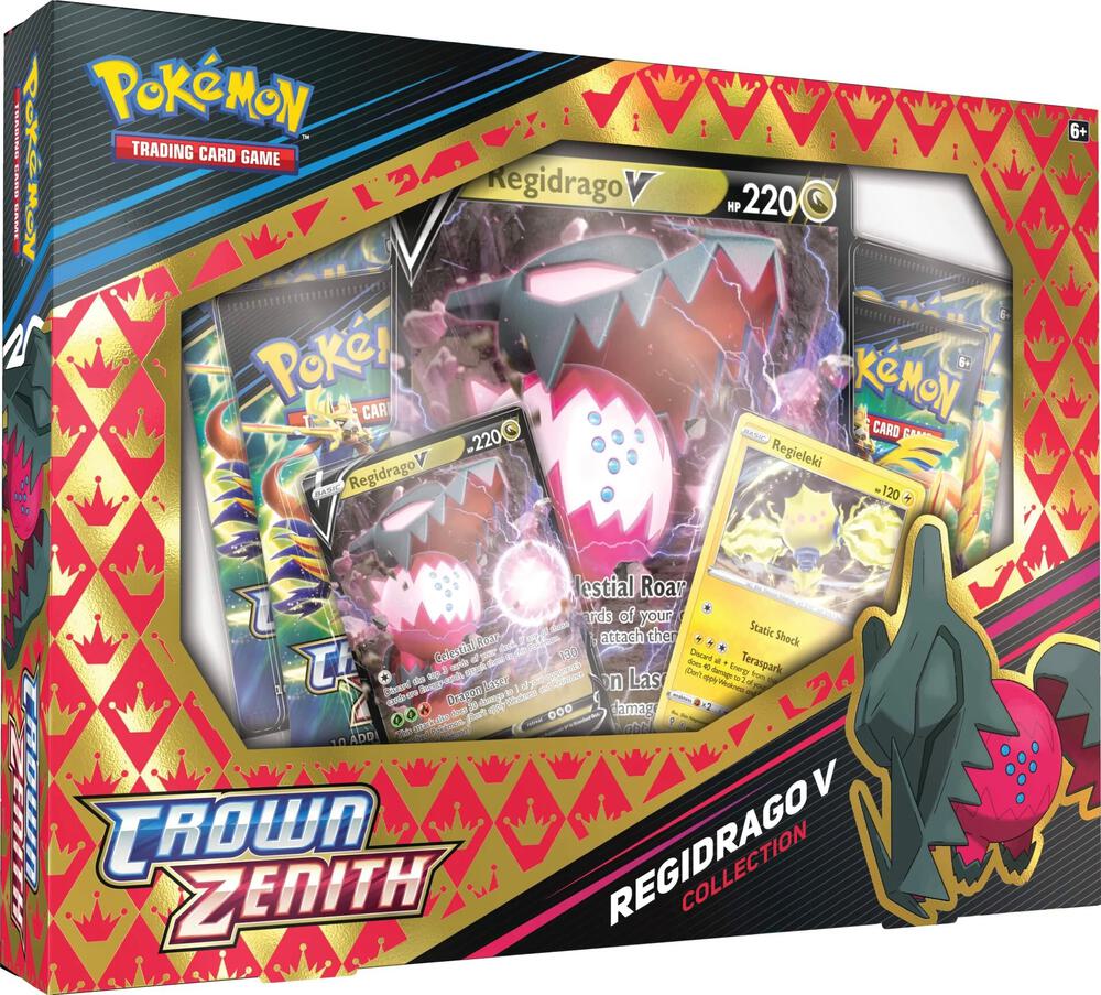 Pokemon Crown Zenith Regidrago Collection Box