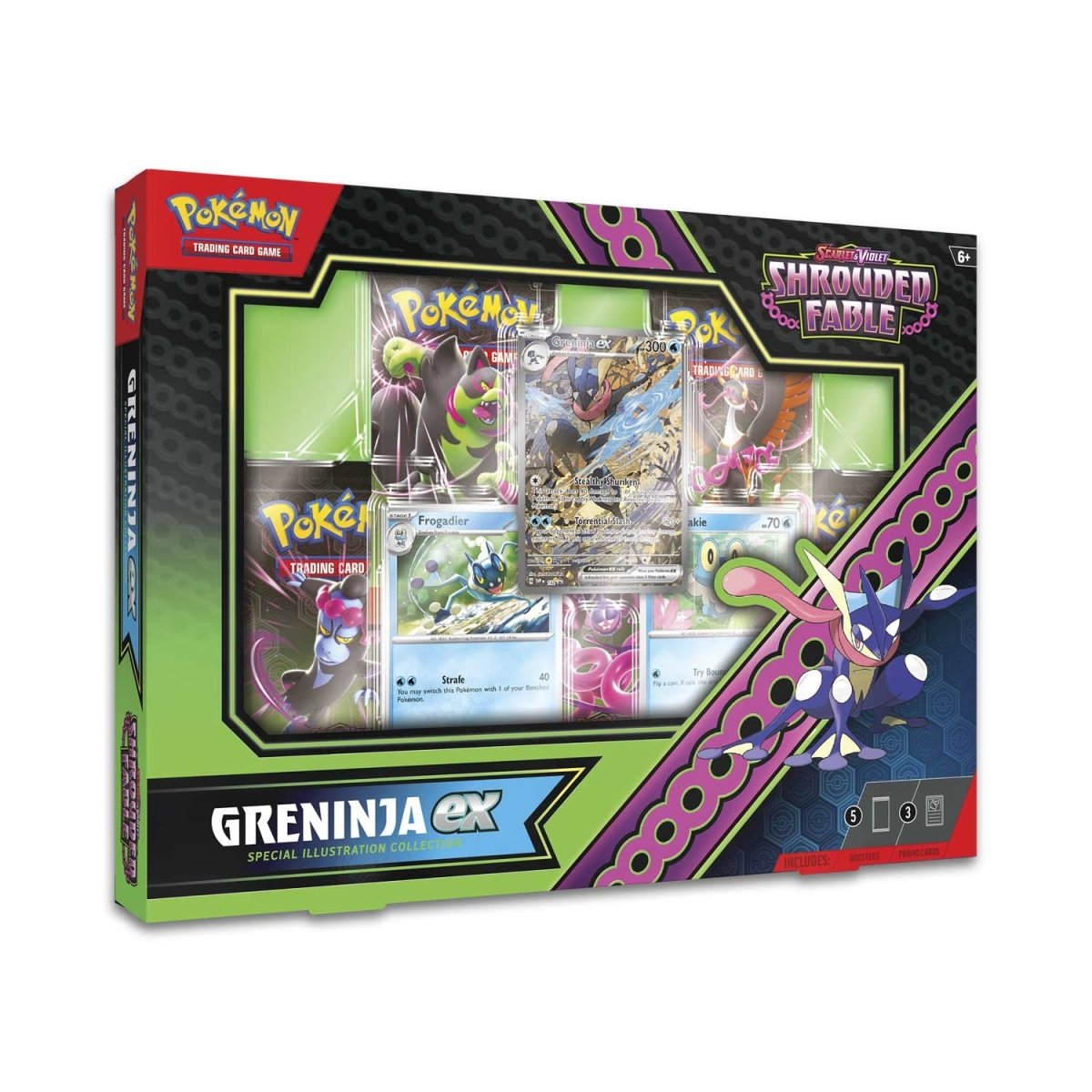 Pokemon Shrouded Fables Greninja ex Special Illustration Collection