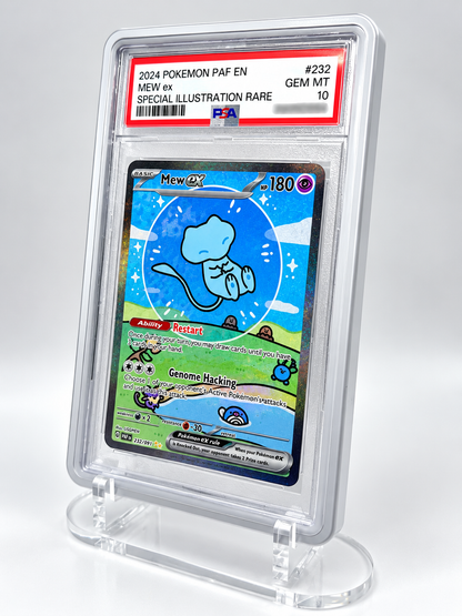 PSA Graded Card Slab Case Magnetic Aluminum Protector Holder – UV Protection Display Storage for Pokémon, Baseball, Football, Basketball, Sports & TCG Cards