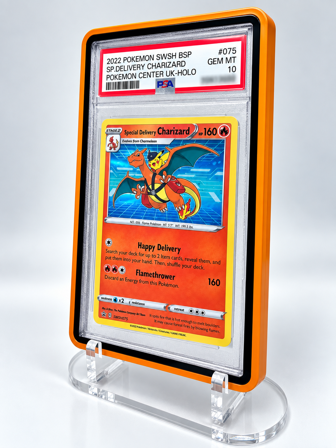 PSA Graded Card Slab Case Magnetic Aluminum Protector Holder – UV Protection Display Storage for Pokémon, Baseball, Football, Basketball, Sports & TCG Cards