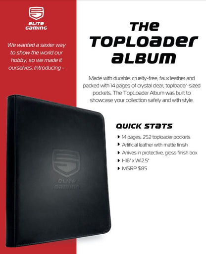 Premium Toploader Folder