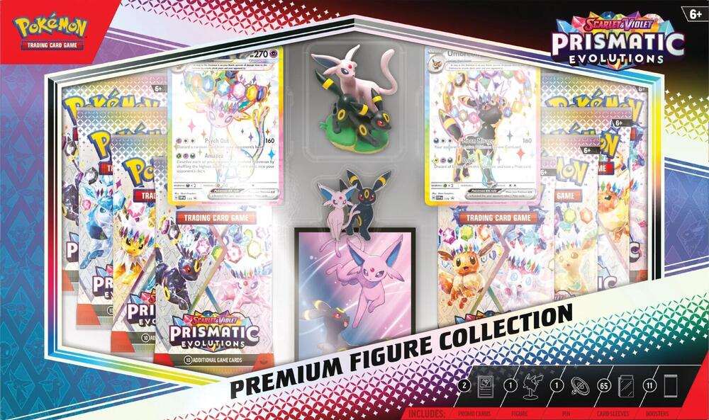 Pokemon Prismatic Evolutions Premium Figure Collection