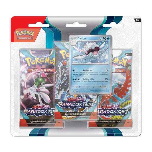 Pokemon Paradox Rift 3 Pack Blister (Promo Varies)