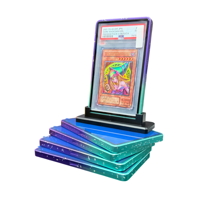 PSA Magnetic Aluminum Slab Cases in Assorted Colors for CollectibleTrading Cards