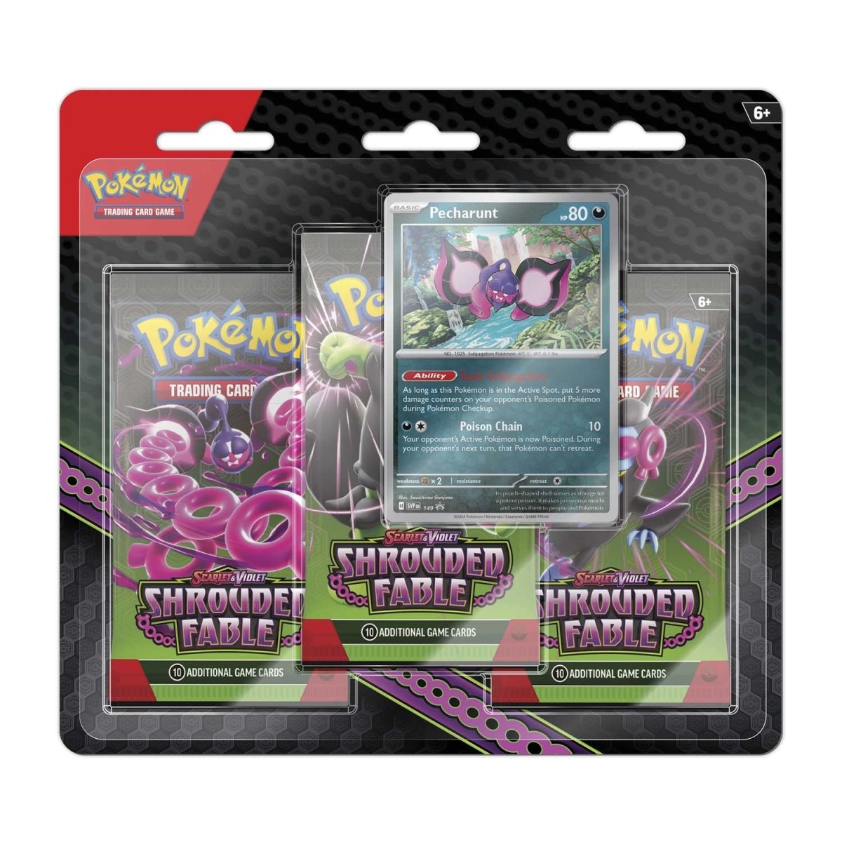 Pokemon Shrouded Fabled 3 Pack Blister (Promo Varies)