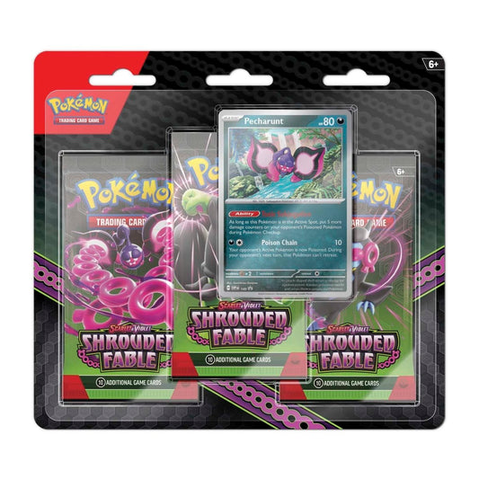 Pokemon Shrouded Fabled 3 Pack Blister (Promo Varies)