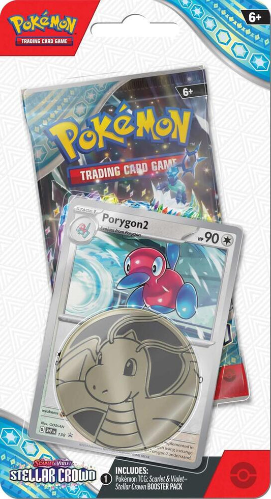 Pokemon Stellar Crown Blister Pack (Promo Varies)