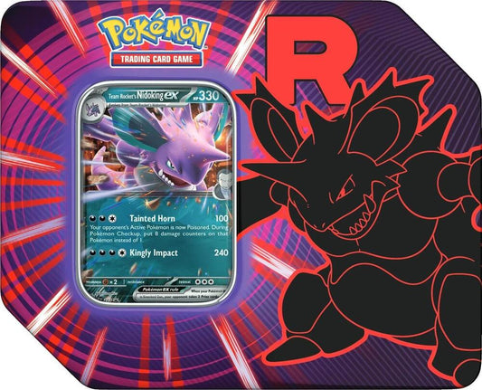 Pokemon Fall 2025 Tin - Team Rocket  (Art Varies)
