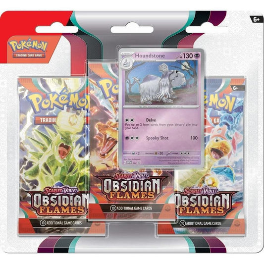 Pokemon Obsidian Flames 3 Pack Blister (Promo Varies)