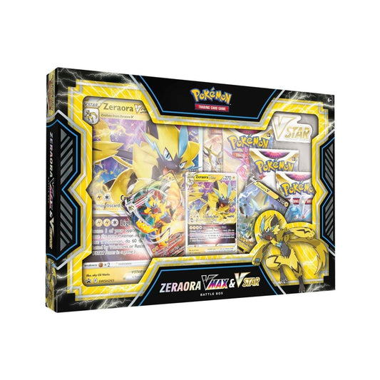 Pokemon Zeraora VMAX & VSTAR Battle Box