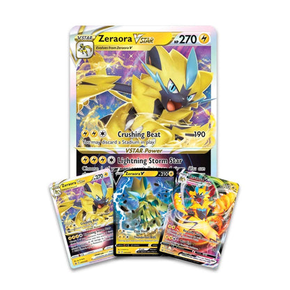 Pokemon Zeraora VMAX & VSTAR Battle Box